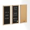 Martha Stewart Everette 18in. x 24in. Cork Board, Chlk Board, Lttr Board Set w/Psh Pns, Mgnts, Liqd Chalk, Letters BR-DK20221011-1-LN-MS - alternate 5